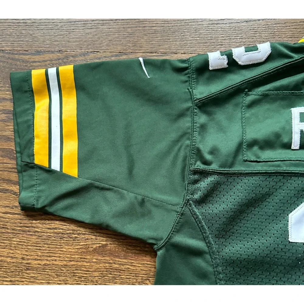 Nike NFL Green Bay Packers Aaron Rodgers 12 Youth Boys Large Football Jersey
